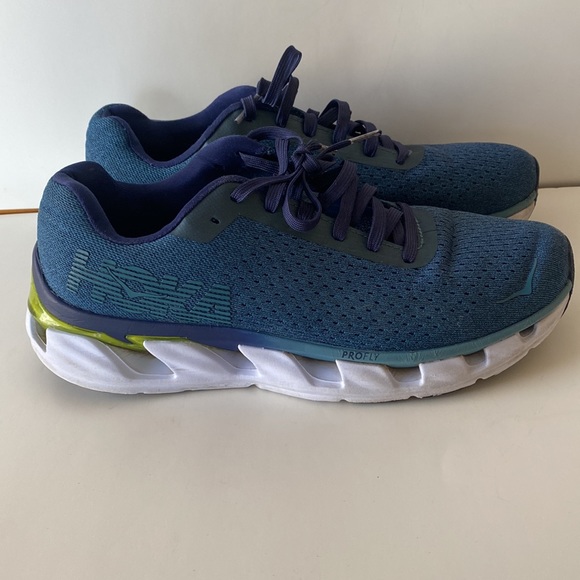Hoka One One Elevon Storm Blue shoes -Sz 8.5 - Picture 2 of 15
